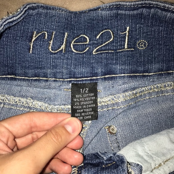 Rue 21 Shorts Size 1/2 - Picture 4 of 4